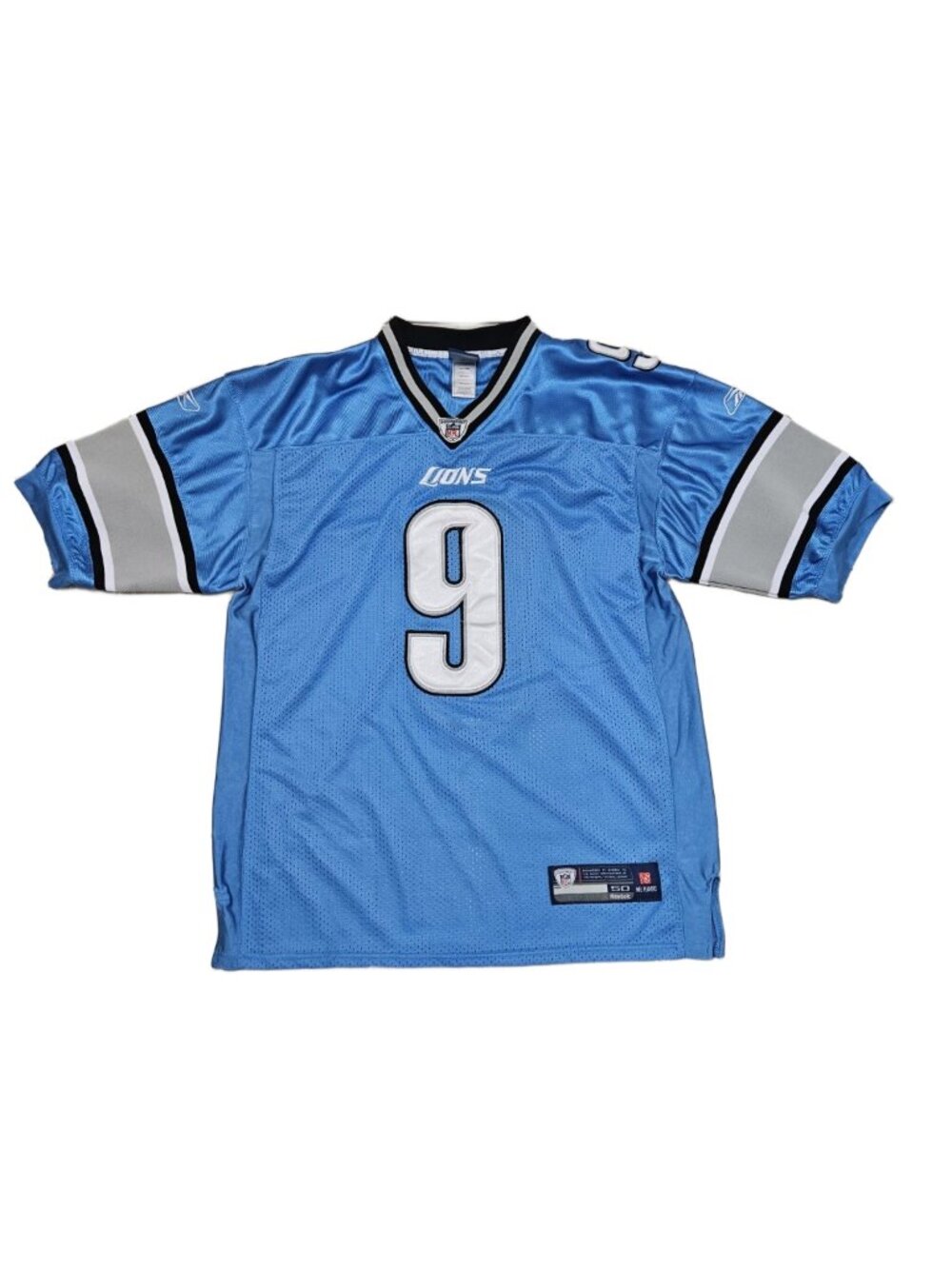 Reebok Lions Matthew Stafford #9 NFL Jersey Men's Size 50